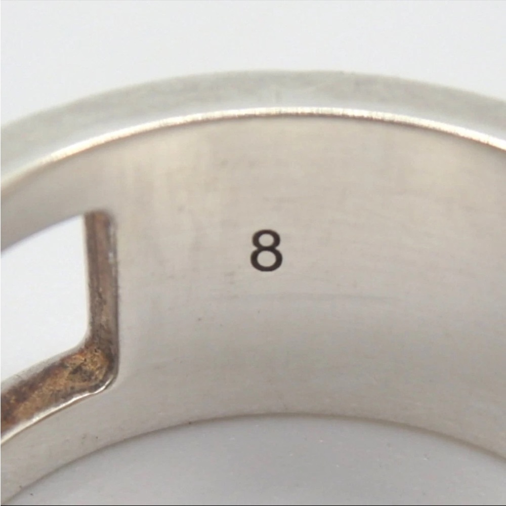 Gucci Silver Men's Ring - Picture 4 of 4